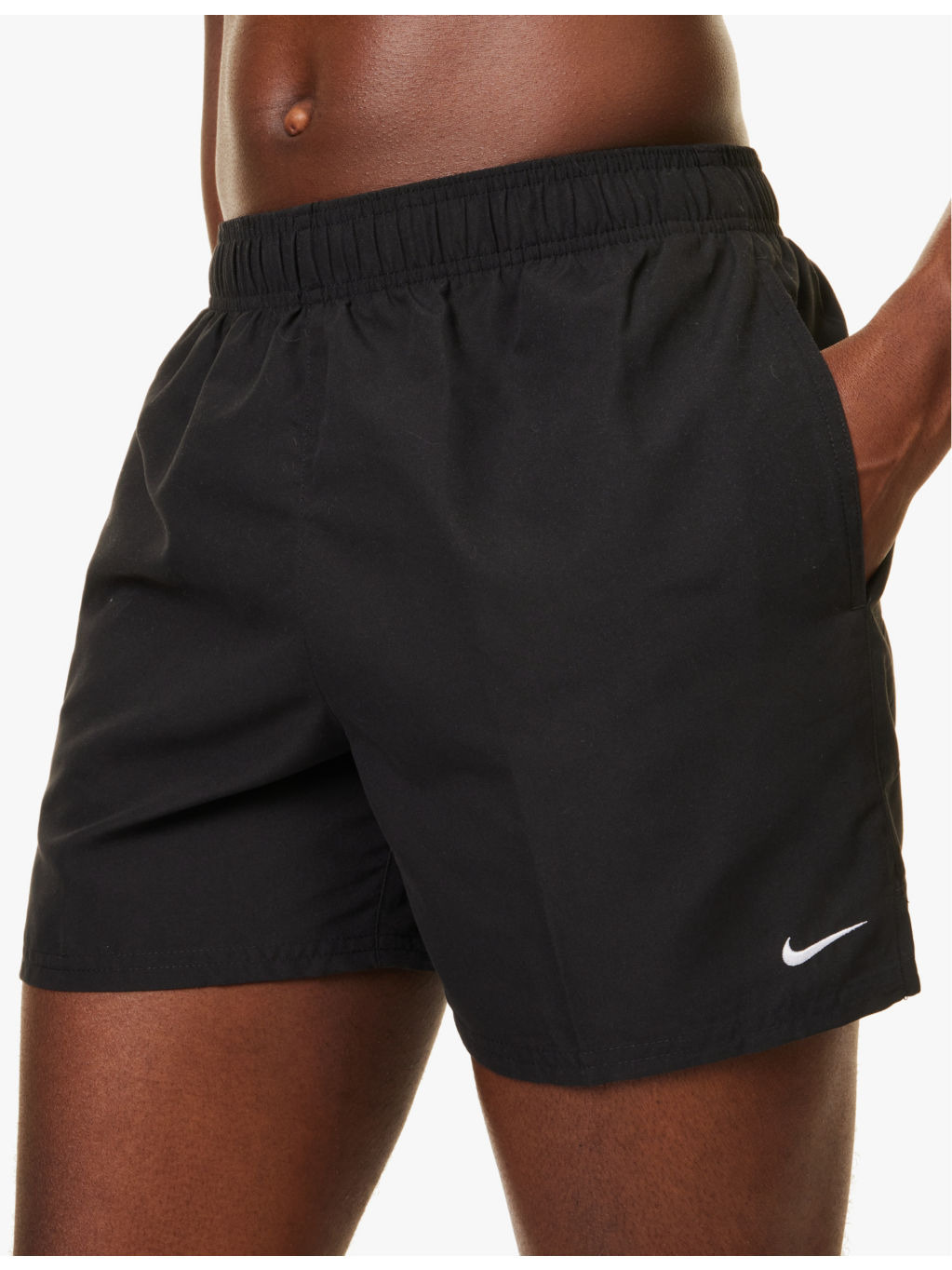 "Essential 5"" Volley drawstring waistband straight leg regular-fit swim shorts" - 5