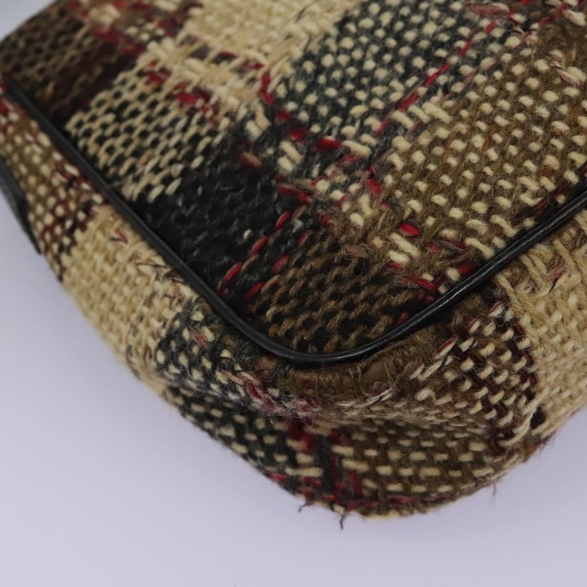 Burberry Nova Check Shoulder Bag Canvas Beige - 13