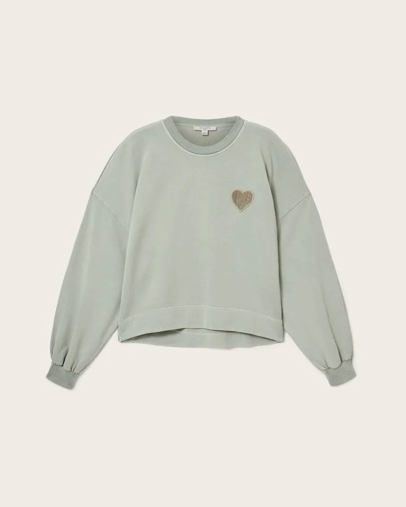 LOVER OVERSIZED CREW NECK SWEATSHIRT - 1
