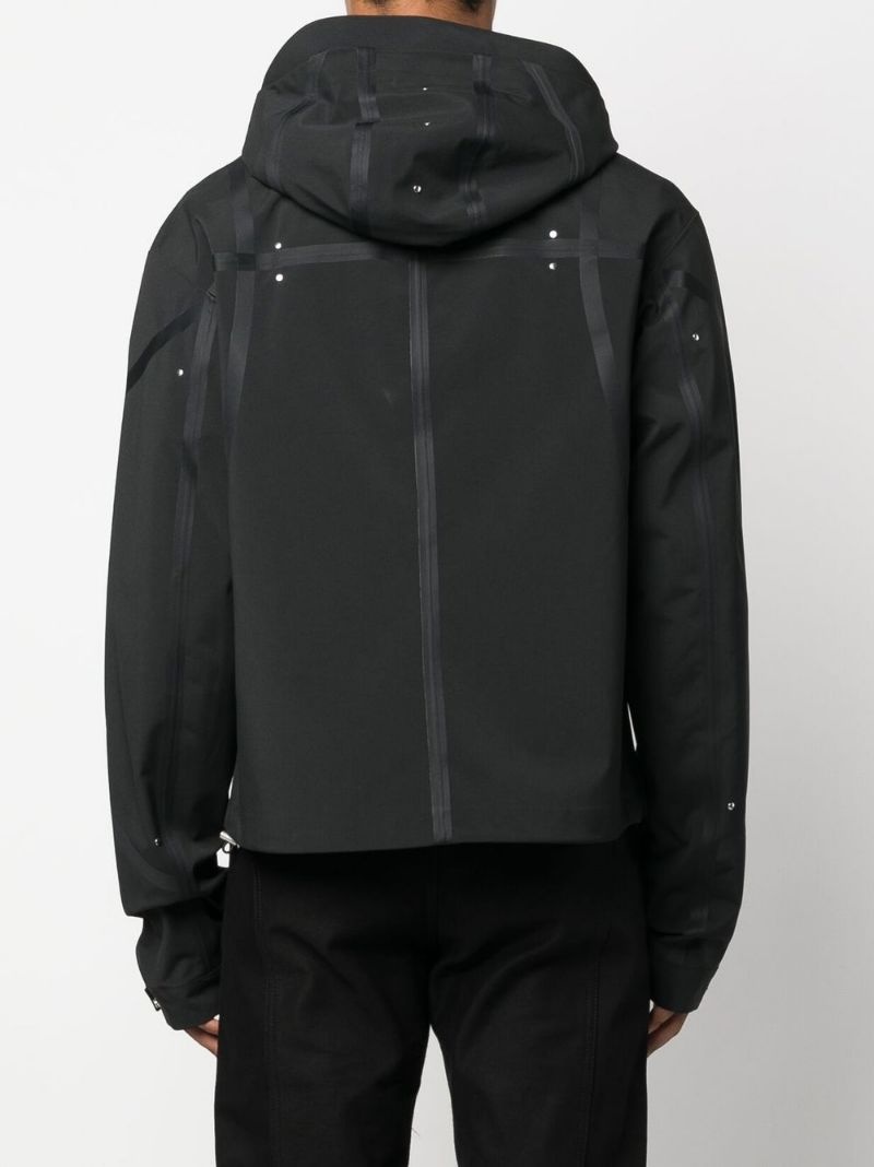 zip-up hooded jacket - 4