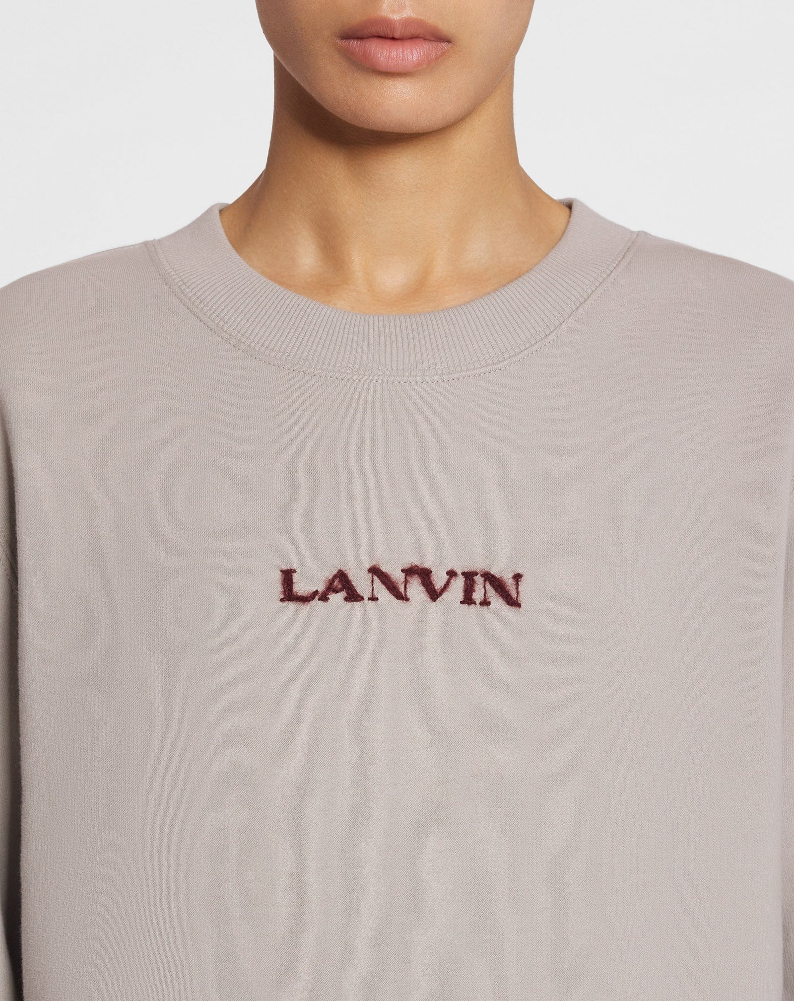 LANVIN MOHAIR SWEATSHIRT - 5