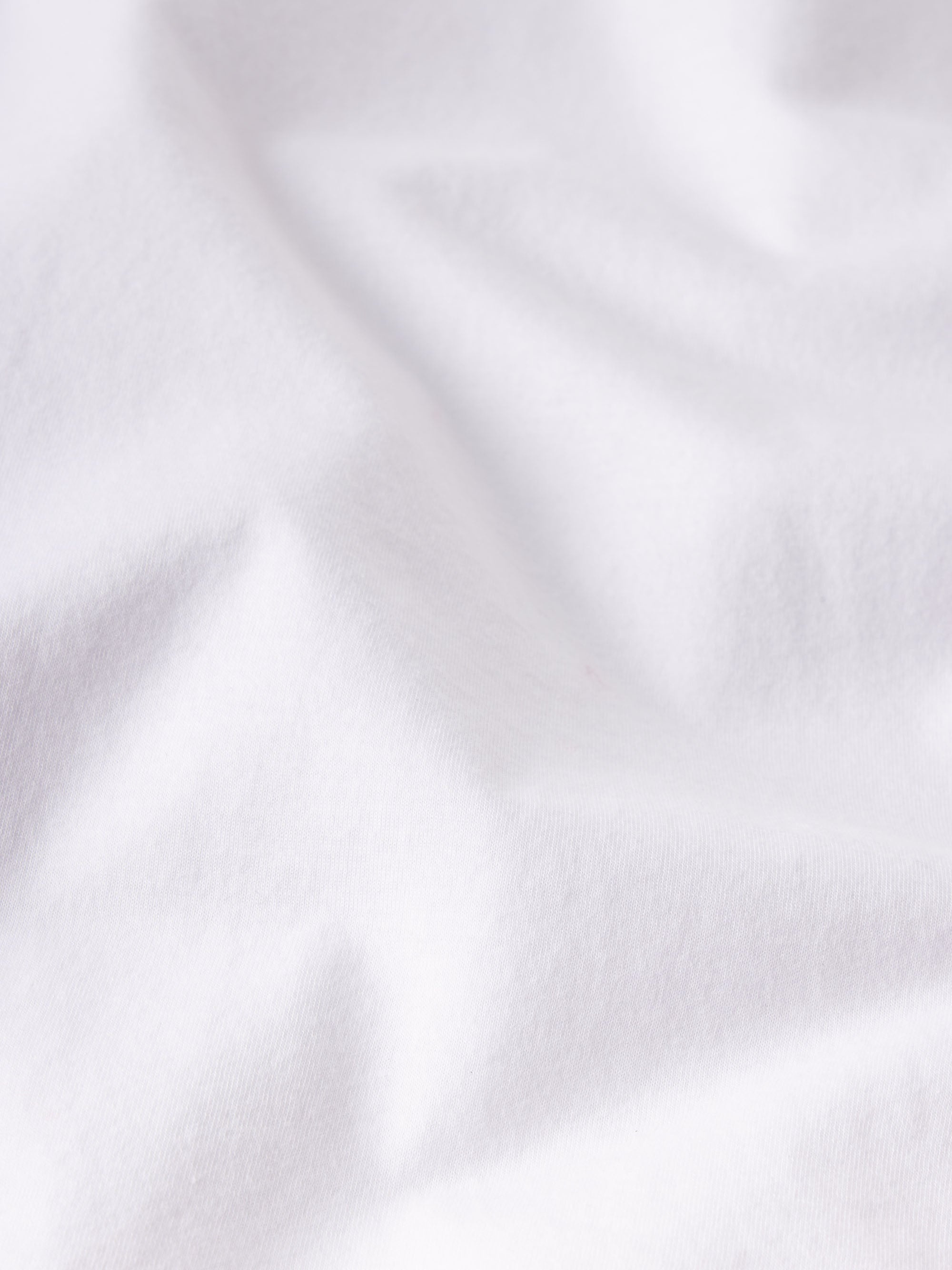 Light Cotton Tee in White - 3
