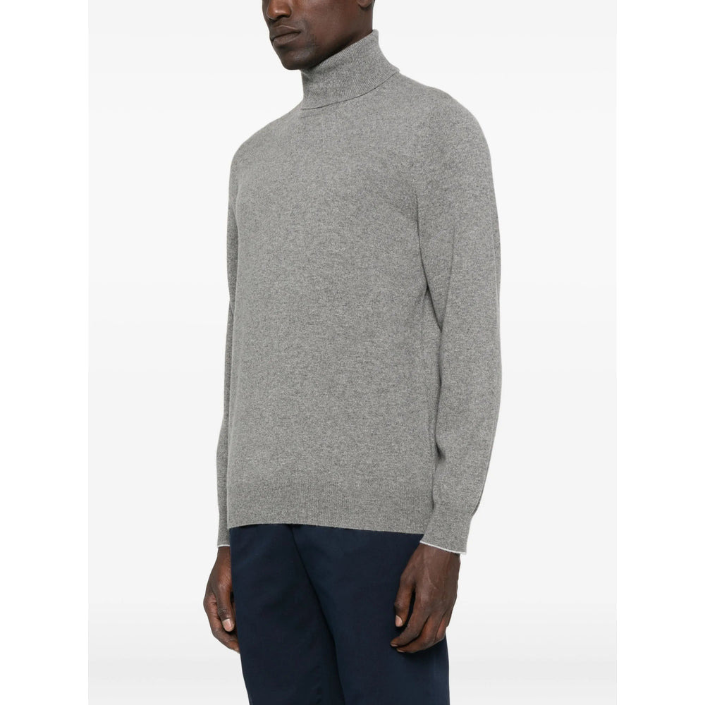 Brunello Cucinelli Grey Sweaters & Knitwear - Jumpers Men - 4