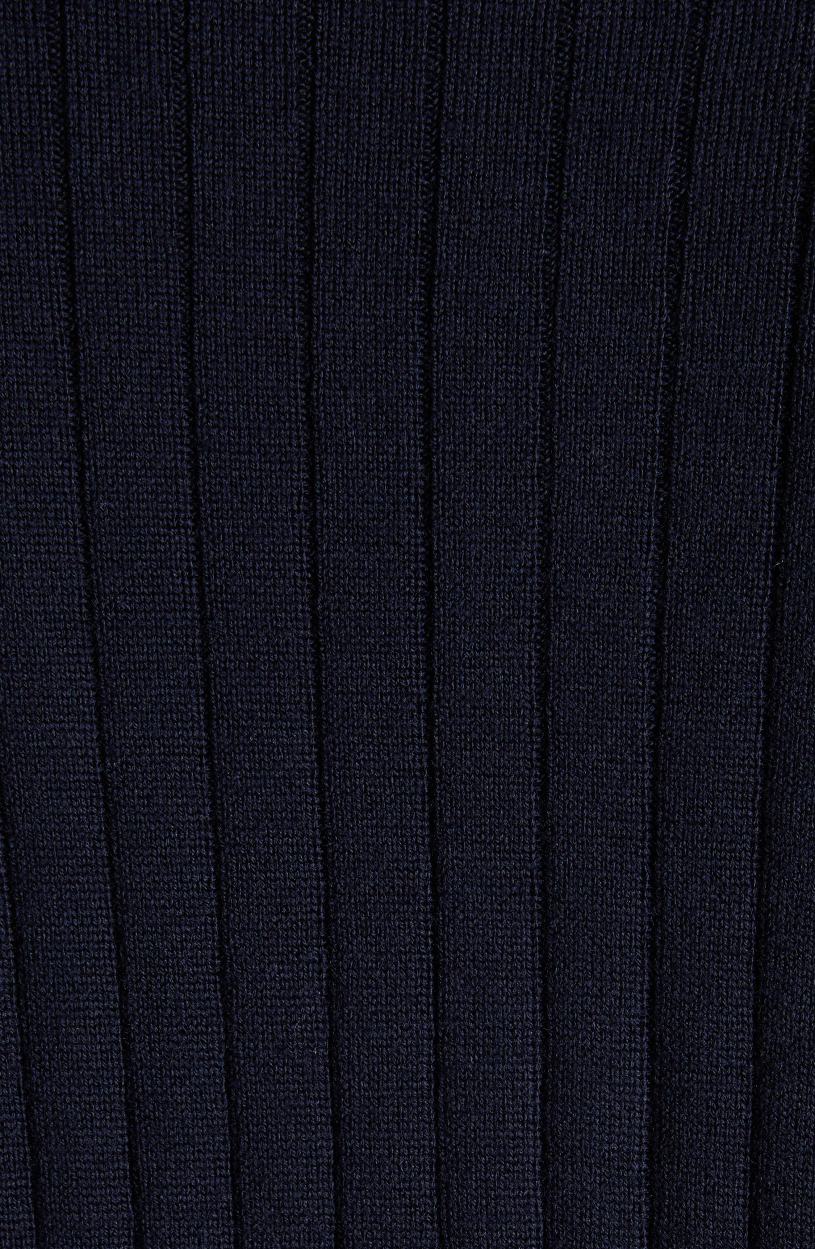 Bottega Veneta Rib Wool Cardigan in 4140 Abyss at Nordstrom - 6