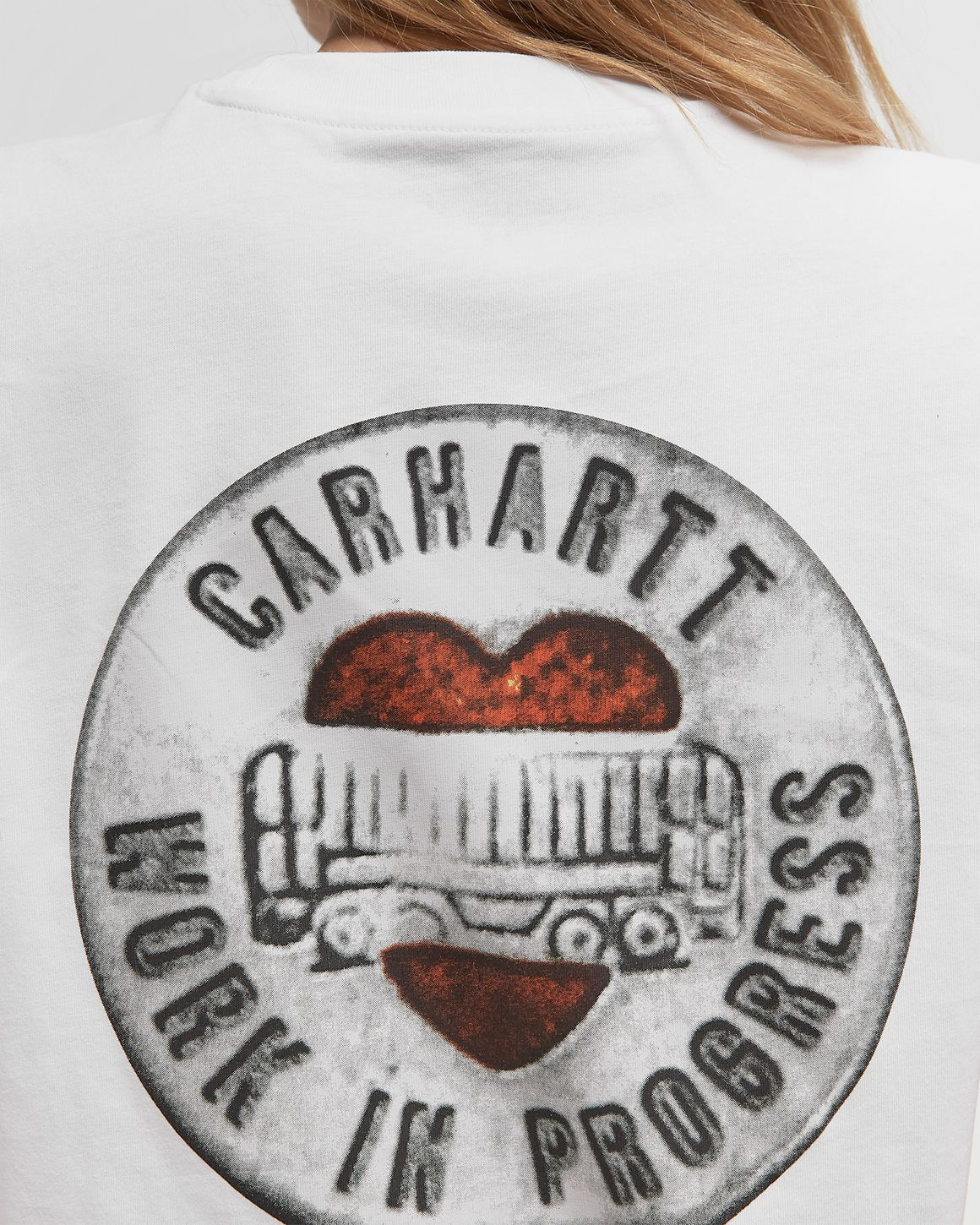 WMNS S/S Button Tee - 4