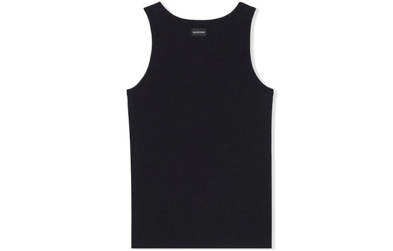 BALENCIAGA Balenciaga Tank Top 'Black' 6573954A8B81000 outlook