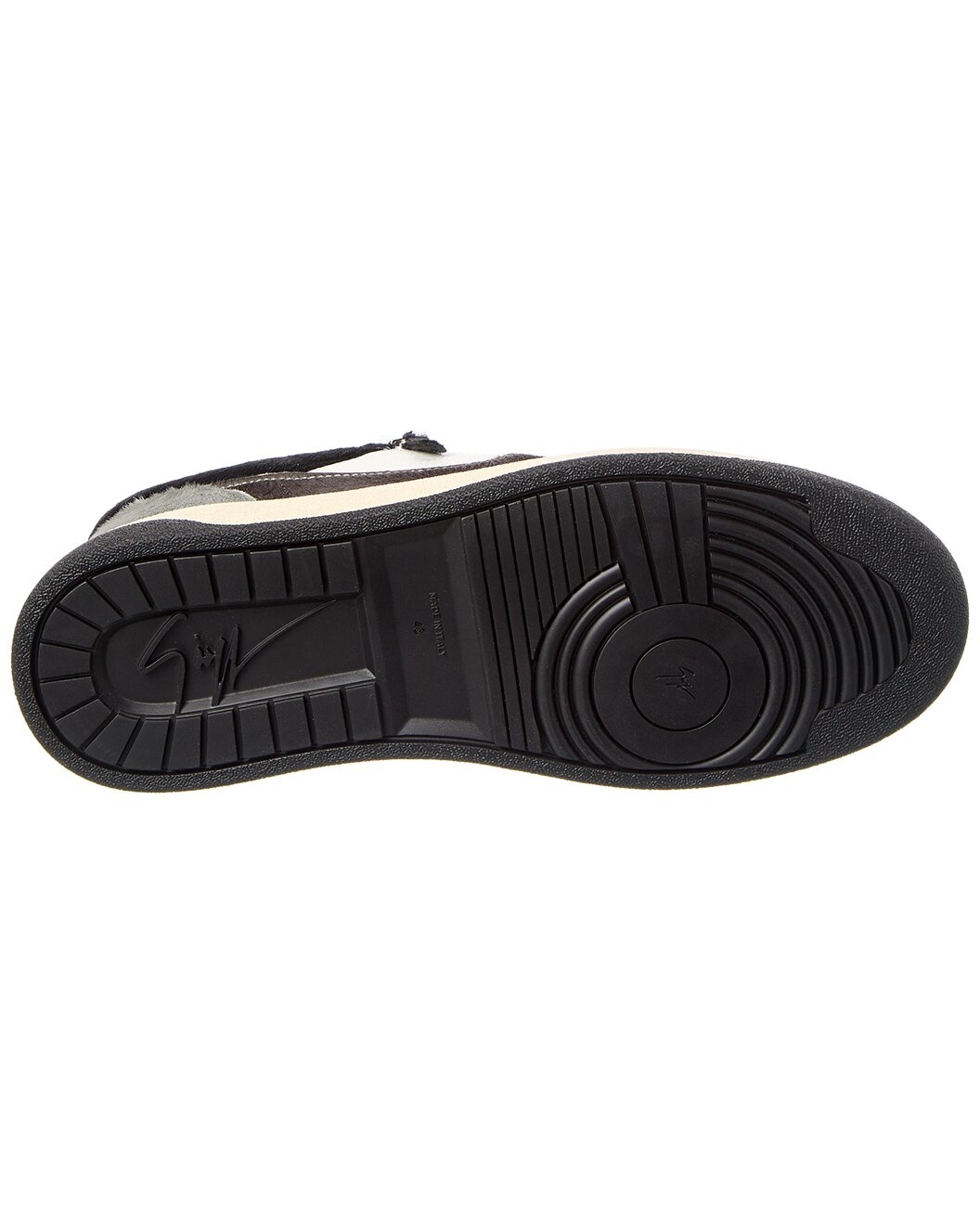 Giuseppe Zanotti GZ/94 Leather & Haircalf Sneaker - 4