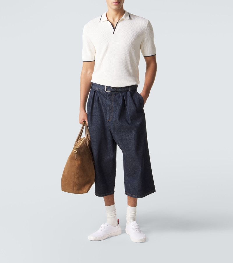 ORLEBAR BROWN Horton wool piqué polo shirt outlook