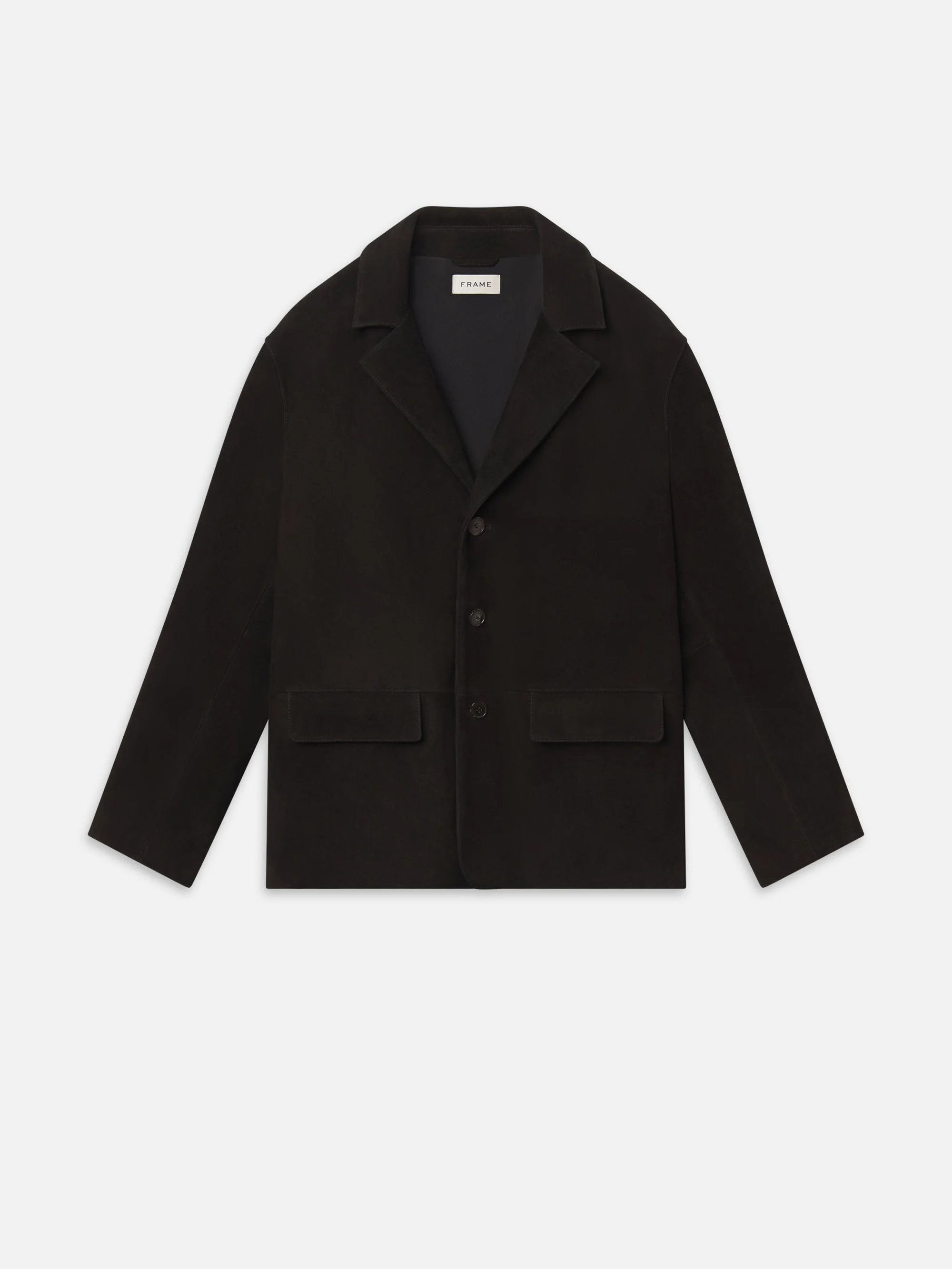 Suede Blazer - 1