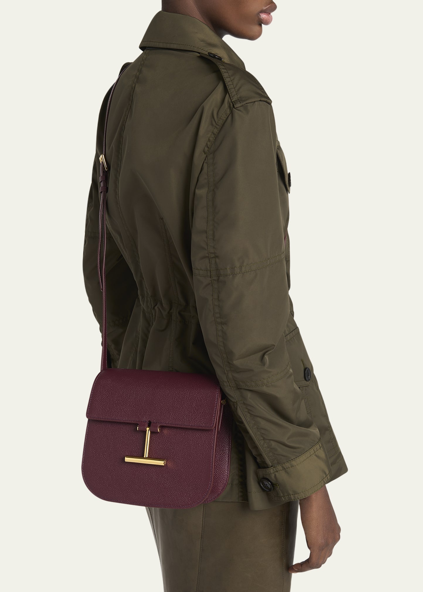 Tara Mini Crossbody Bag in Grain Leather - 2