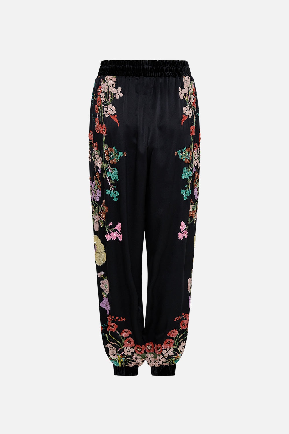 WOVEN EMBELLISHED TRACK PANT - 7