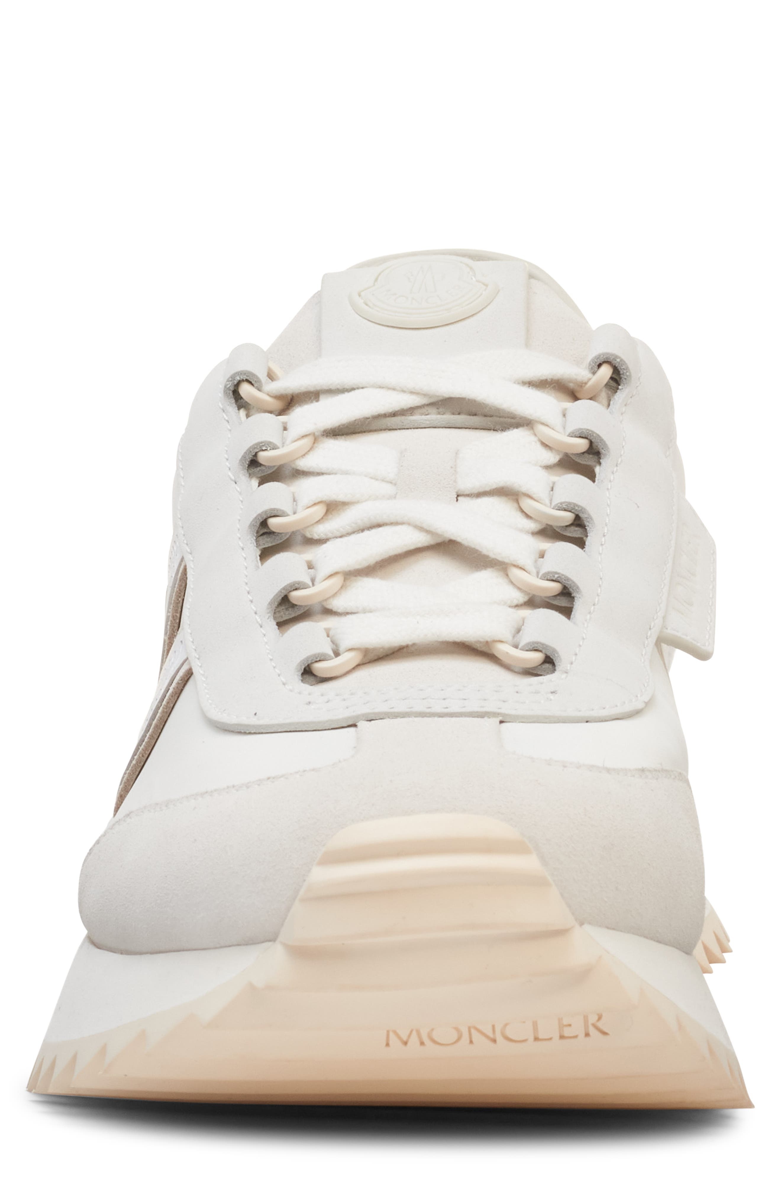 Moncler Pacey 2 Low Top Sneaker in Lily White at Nordstrom - 4