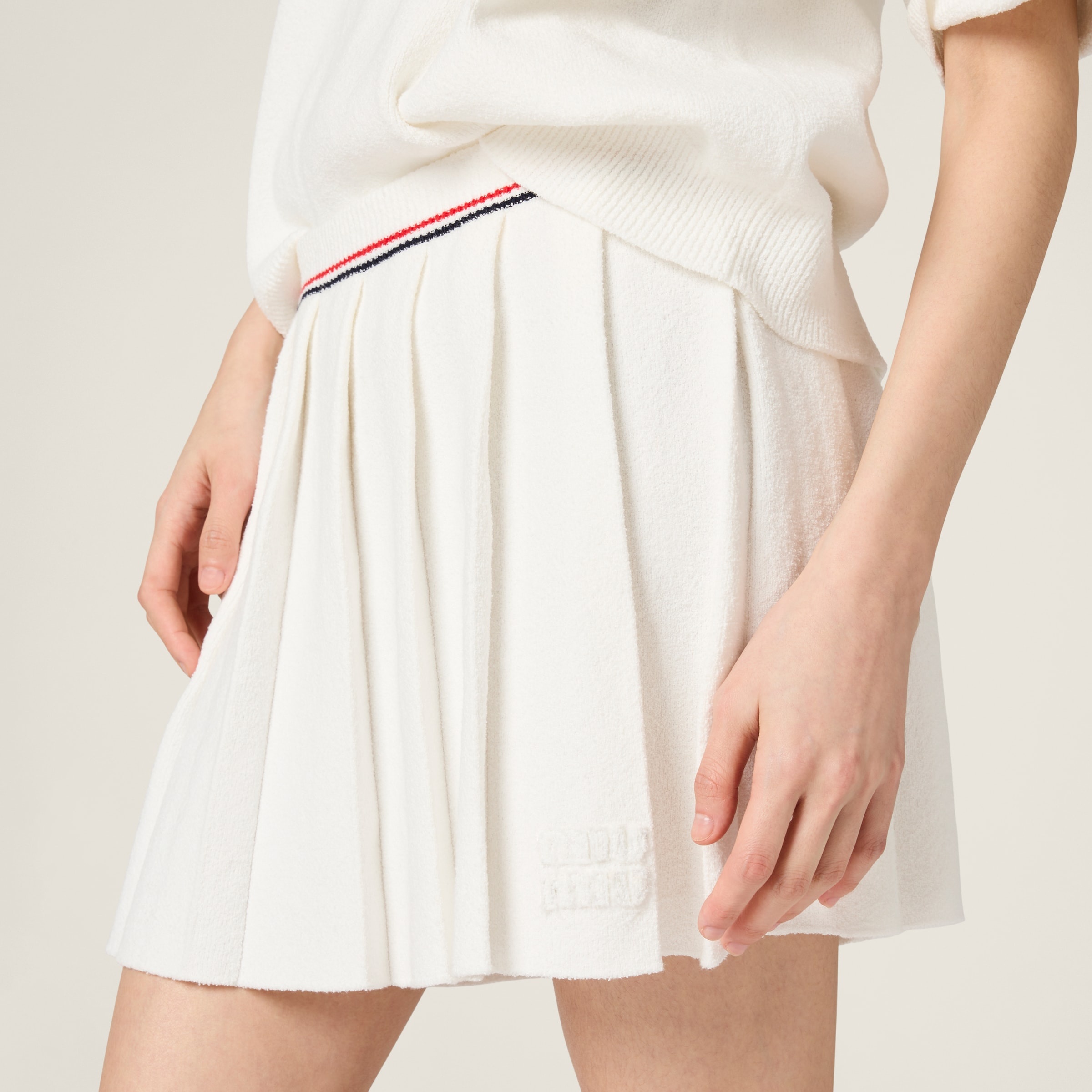 Cotton knit polo shirt - 4