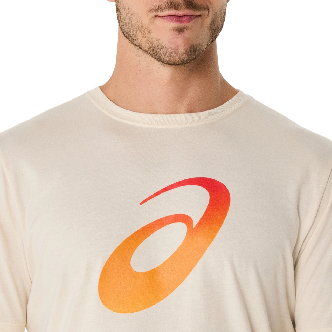 UNISEX SHORT SLEEVE GRADIENT SPIRAL LOGO TEE - 4