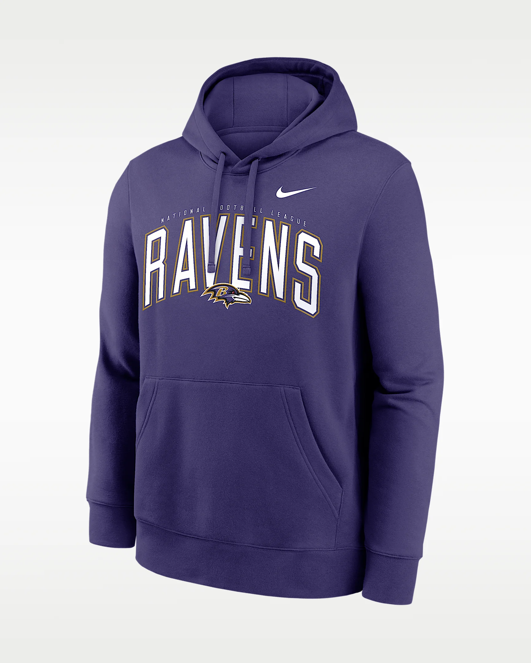 Baltimore Ravens Club Men's Nike NFL Pullover Hoodie - 1