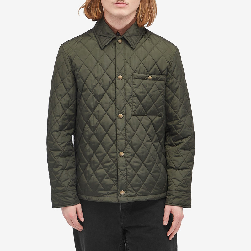 Burberry Burberry Quilted Shirt Jacket outlook