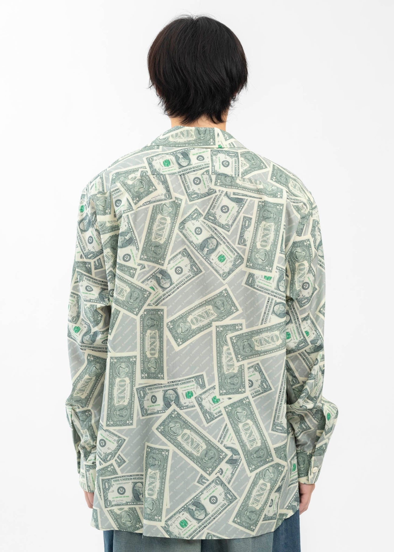 Green Dollar Bill Printed Shirts - 2