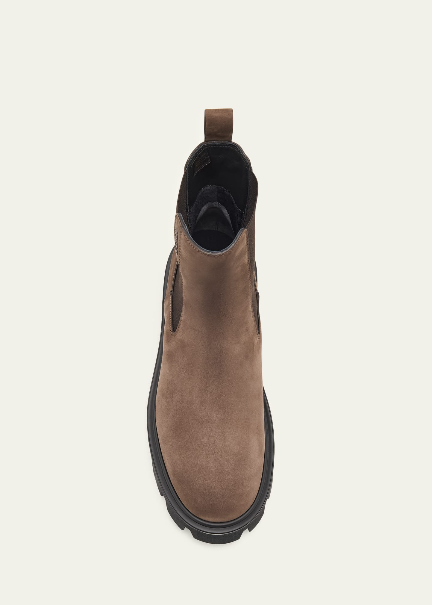 Men's Peak City Nubuck Lug-Sole Chelsea Boots - 5