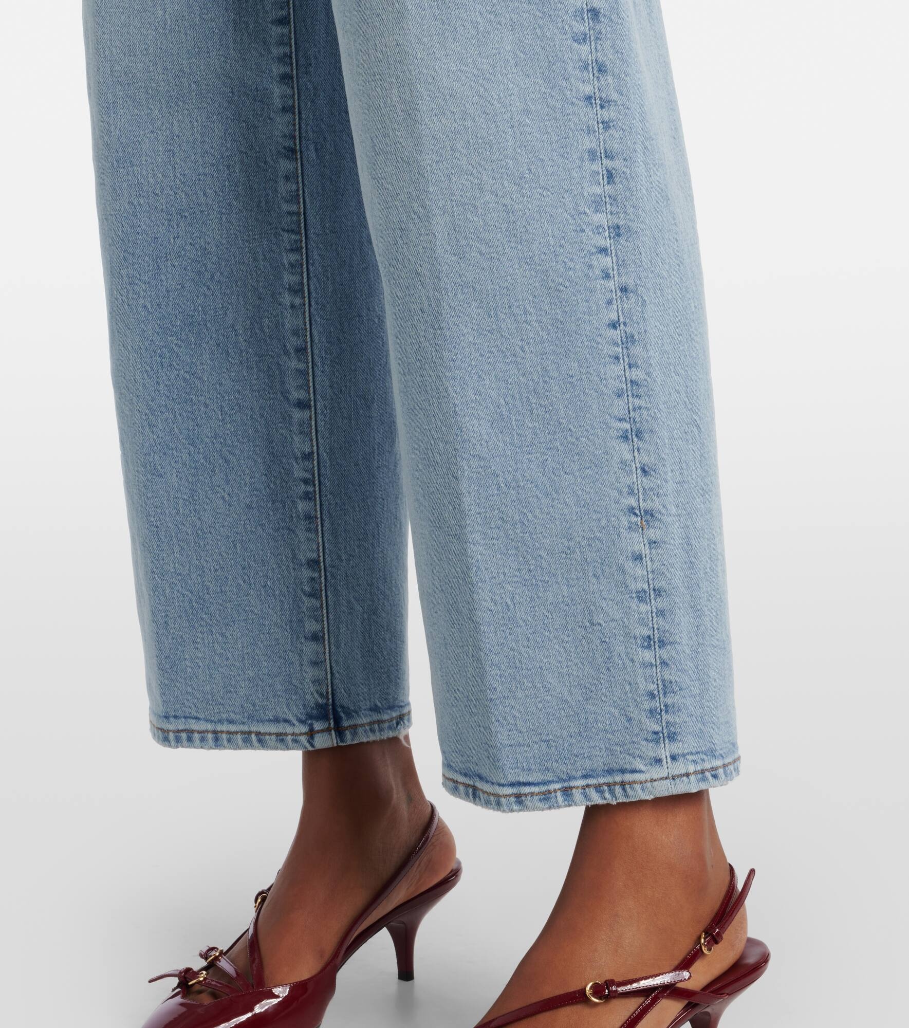 The Wide high-rise wide-leg jeans - 5