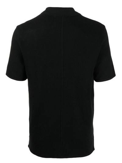 rag & bone short-sleeve knitted polo shirt outlook