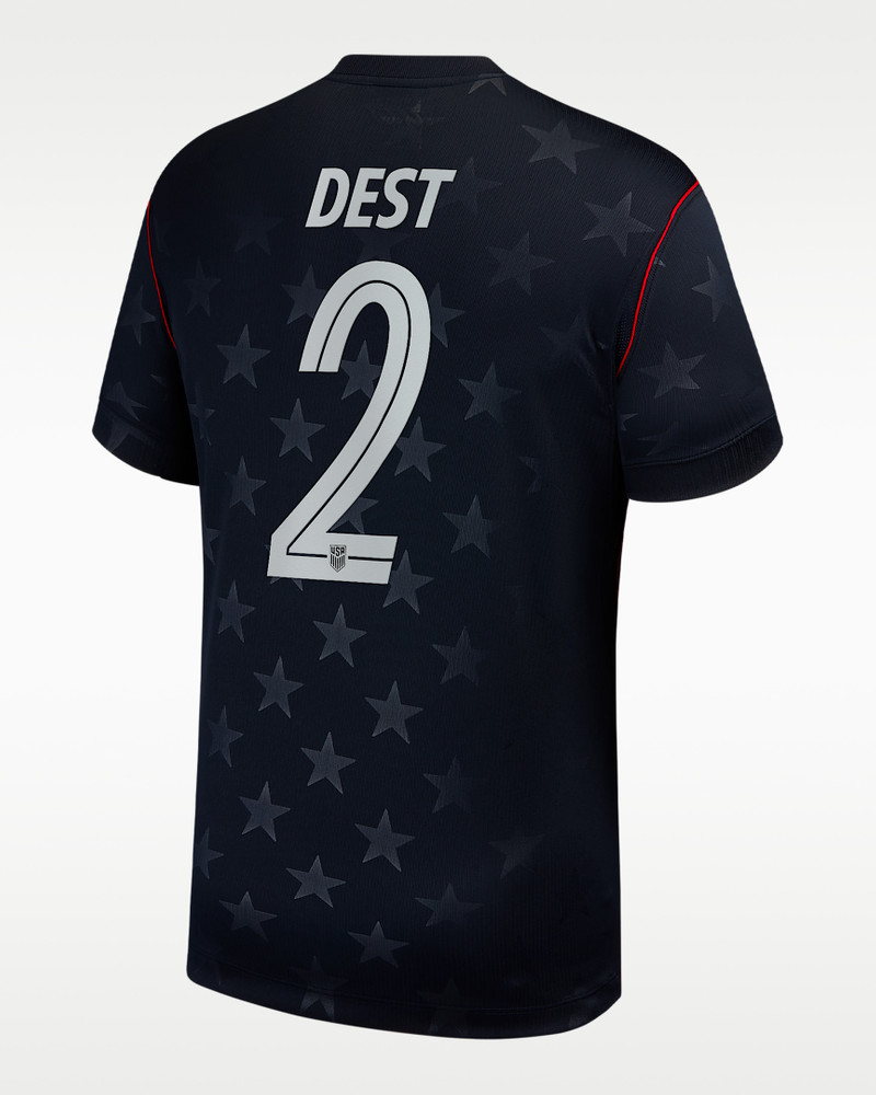 Sergiño Dest USMNT 2026 Stadium Away Men's Nike Dri-FIT Soccer Jersey 1