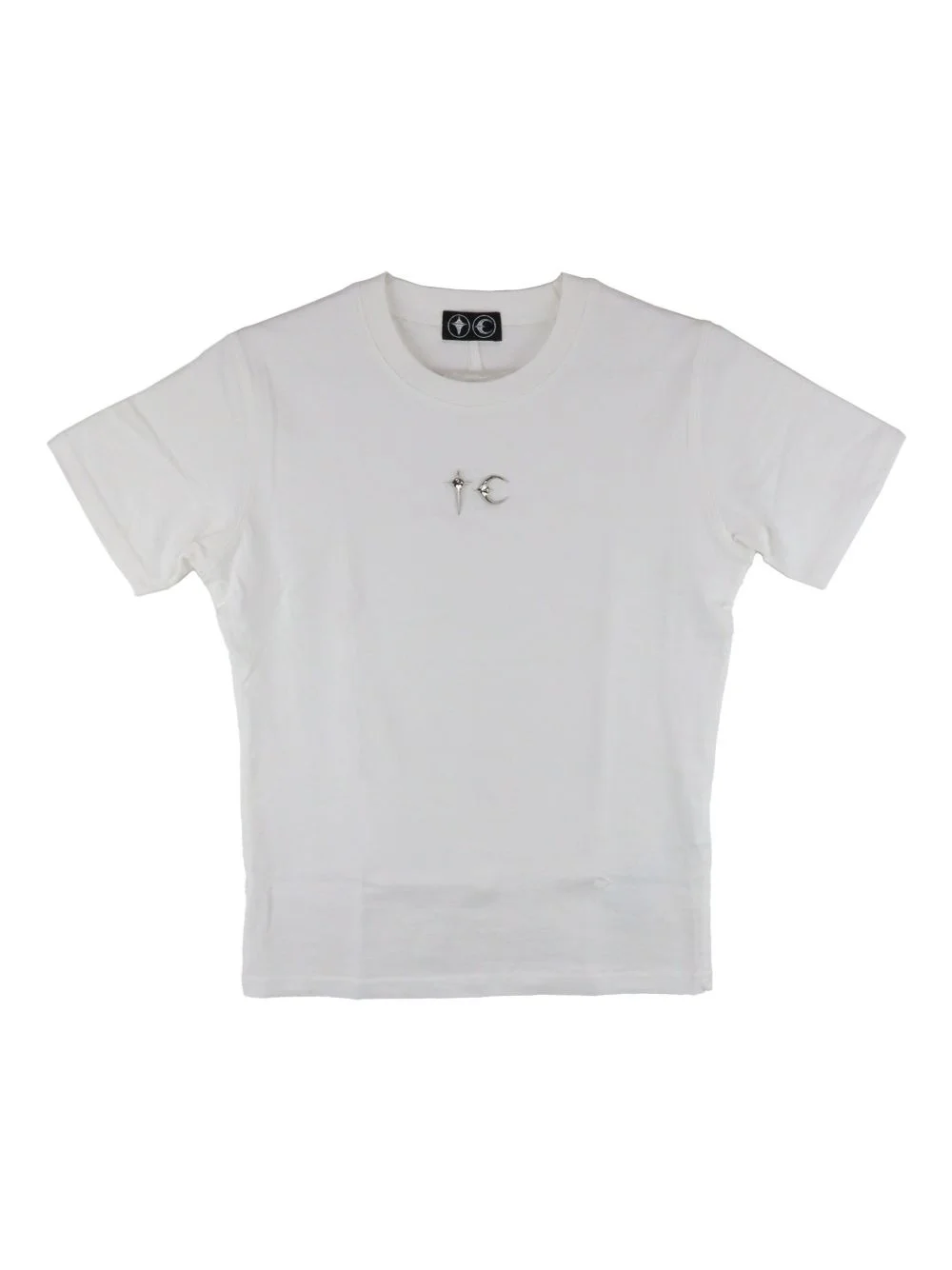 logo-lettering T-shirt - 1