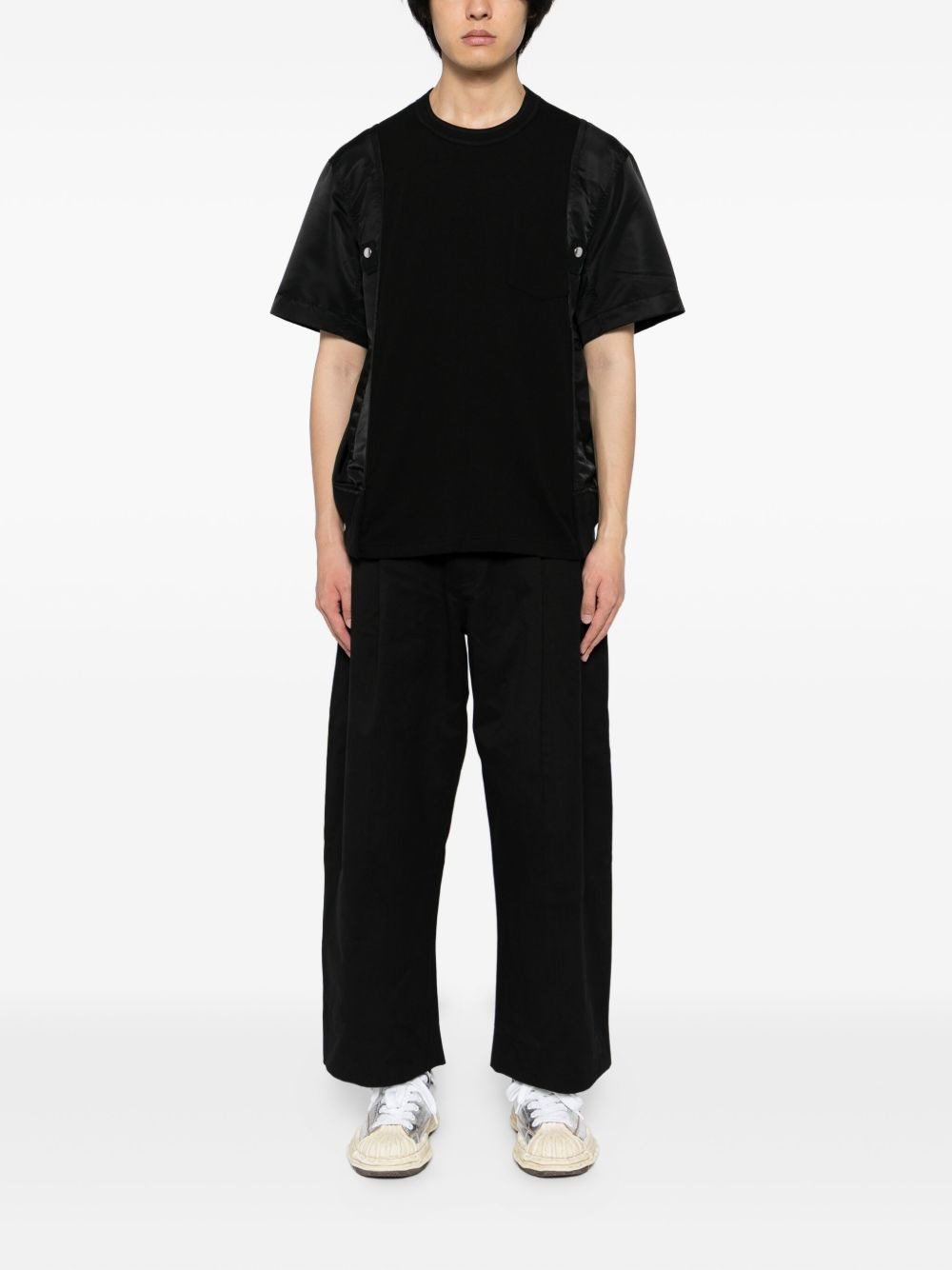 cotton-blended T-shirt - 2