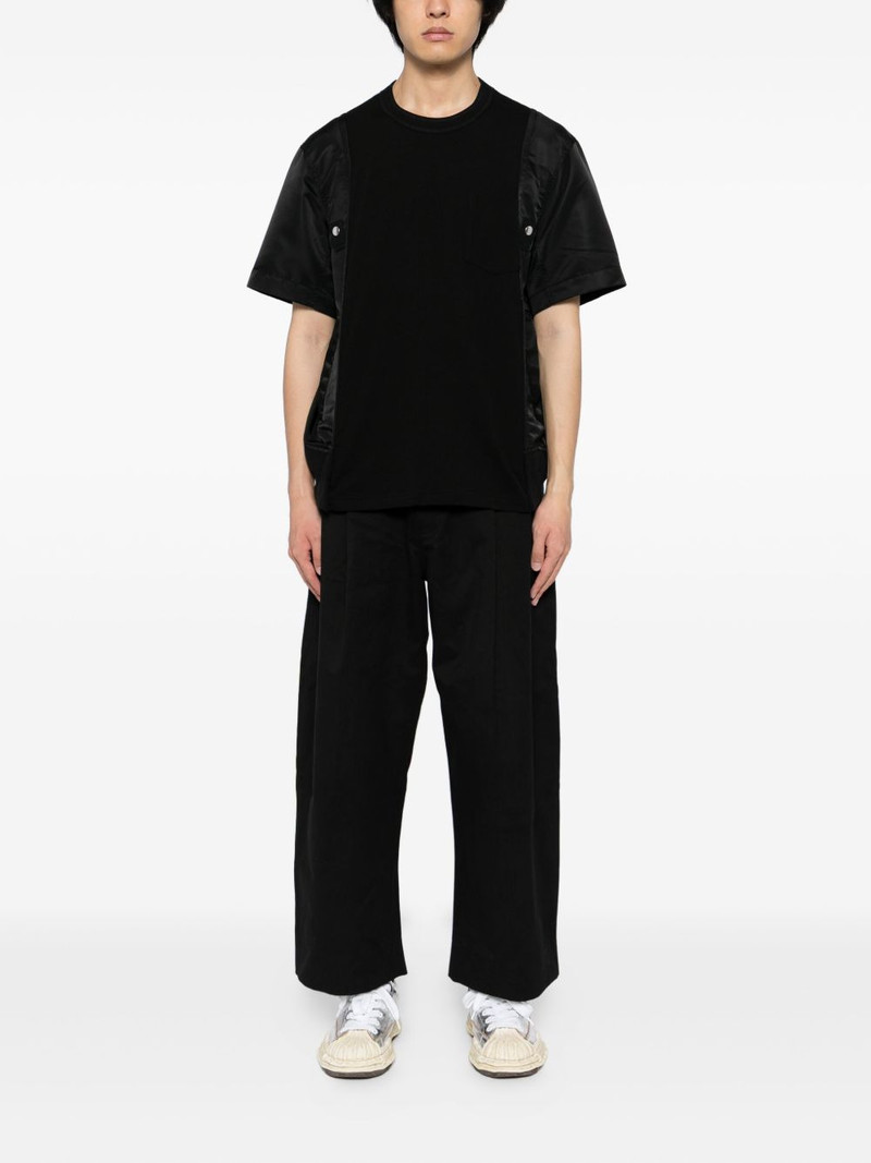 sacai cotton-blended T-shirt outlook