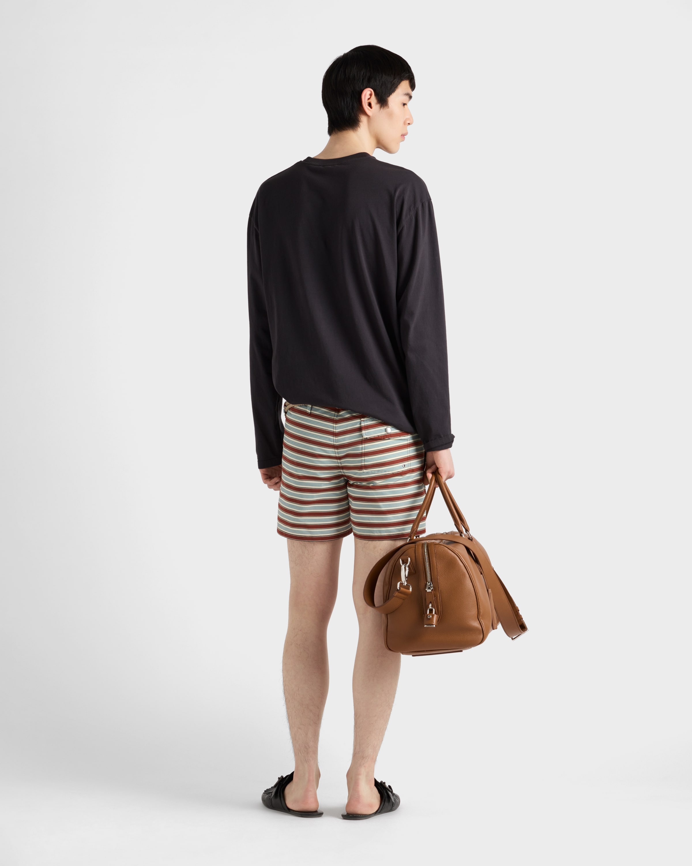 Technical fabric swim trunks - 5