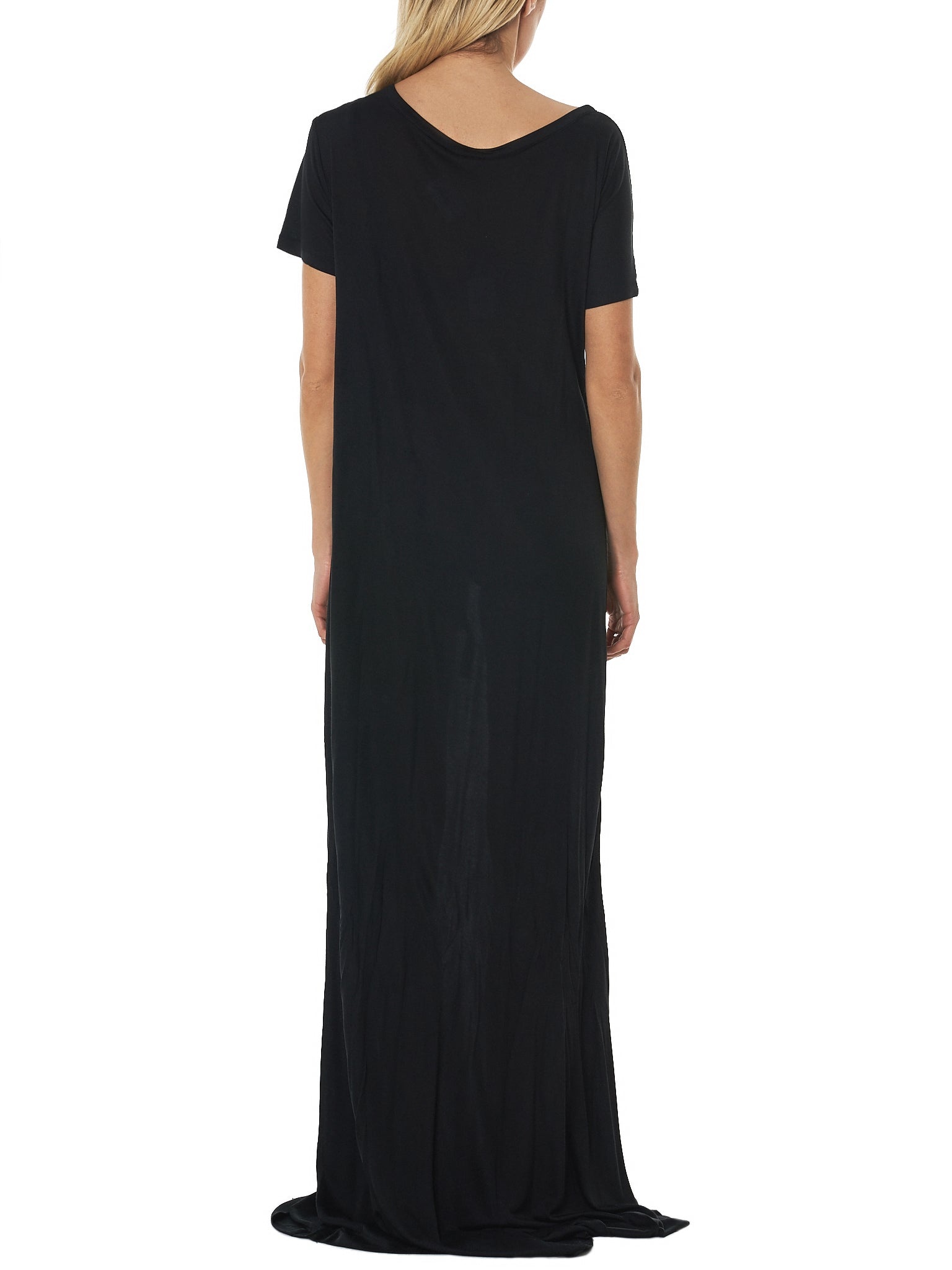 Floor-Length T-Shirt Dress - 3