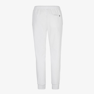 FENDI White cotton pants outlook