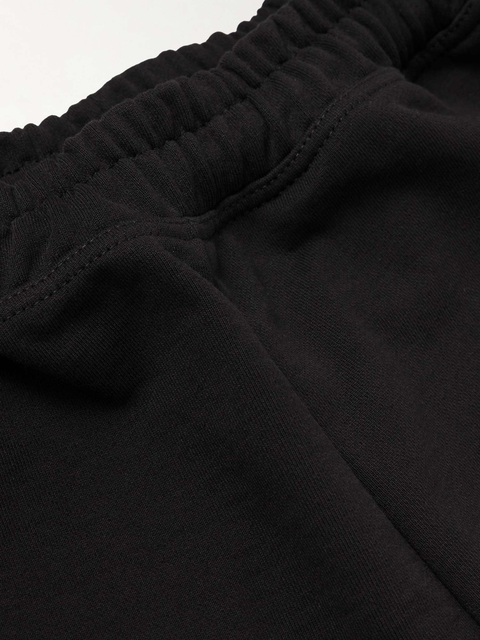 Tapered Logo-Print Cotton-Blend Jersey Sweatpants - 3