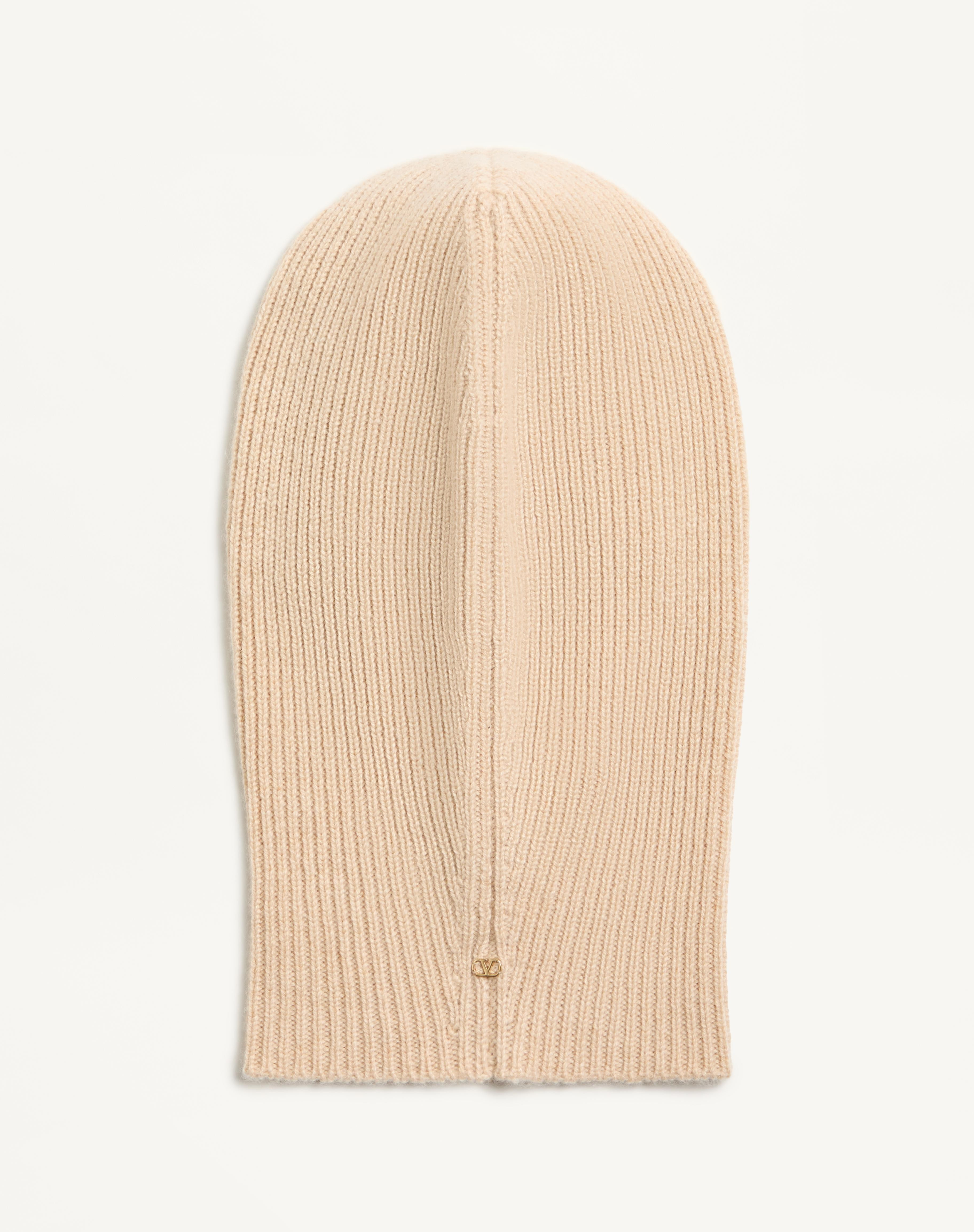 VLOGO SIGNATURE CASHMERE AND LACE HOOD - 3