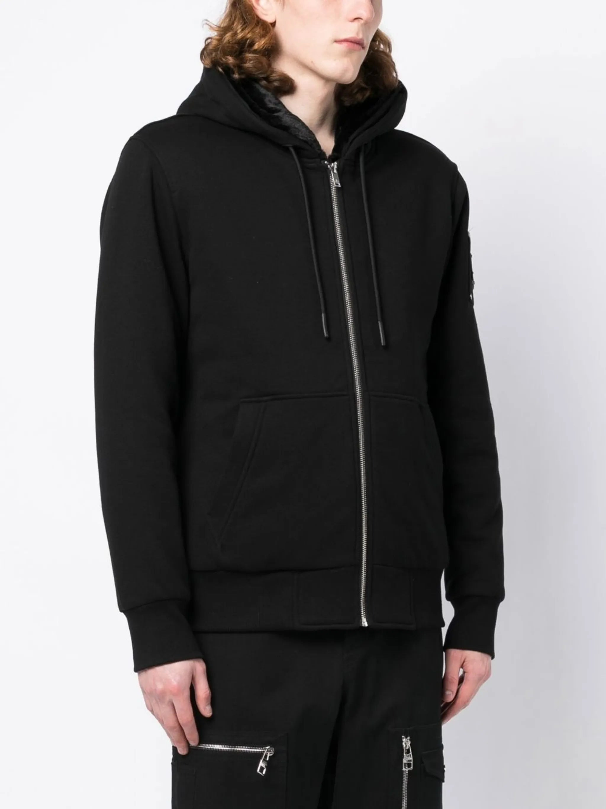 Moose Knuckles Logo-plaque Zip-up Hoodie - 5