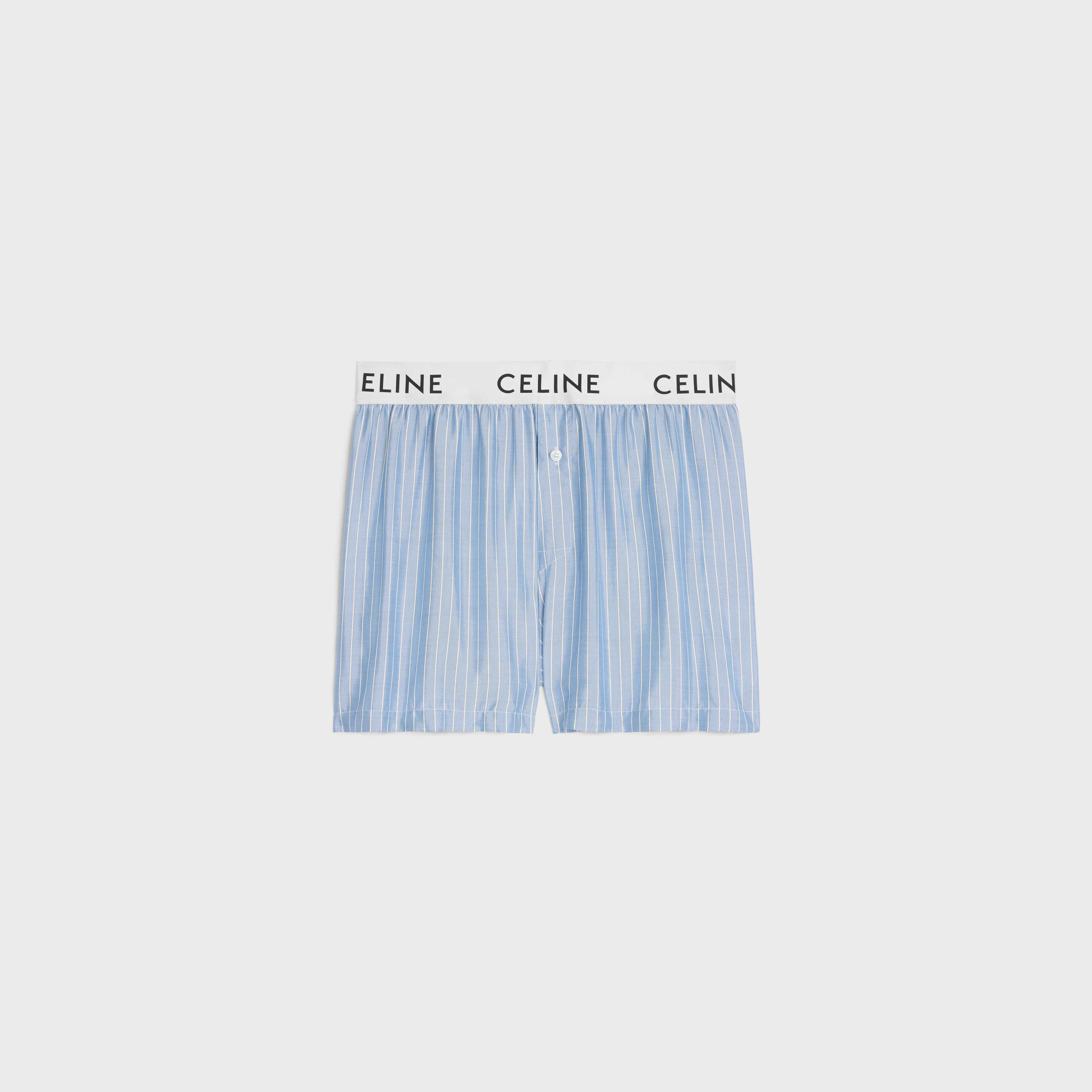 Celine boxers in striped silk - 1