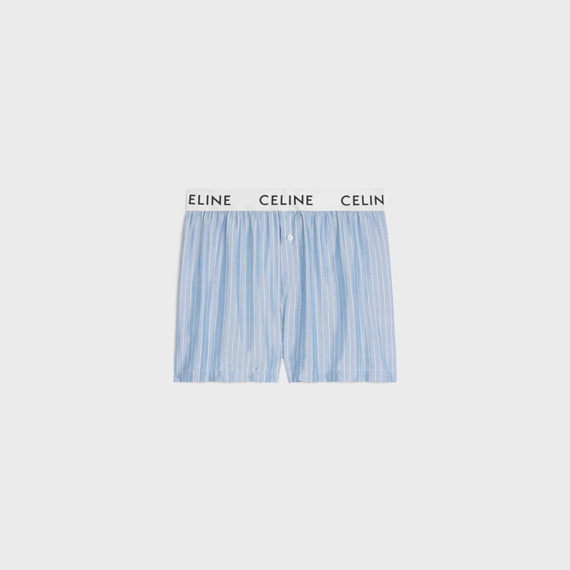 Celine boxers in striped silk 1