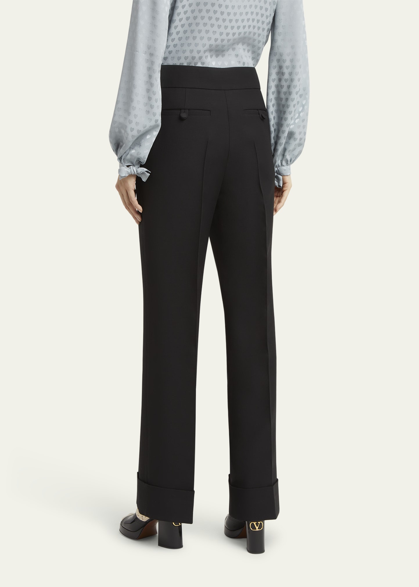 Crepe Couture Trousers - 3