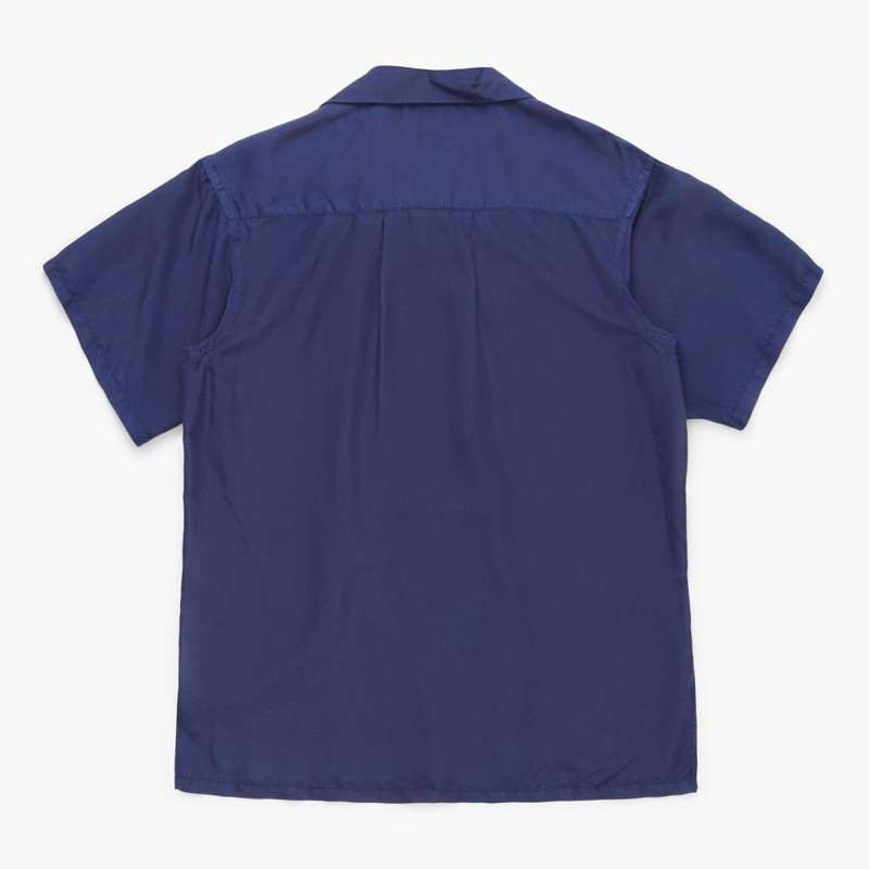 Blue Blue Japan Silk Habutae Short Sleeve Shirt outlook