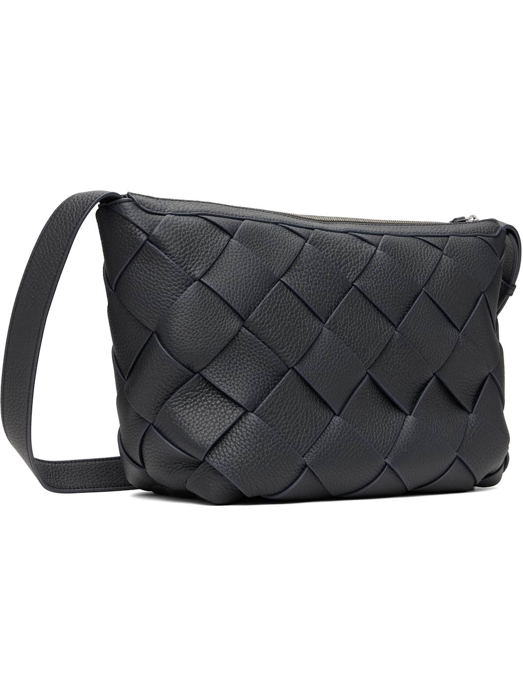 Navy Diago Medium Bag - 3