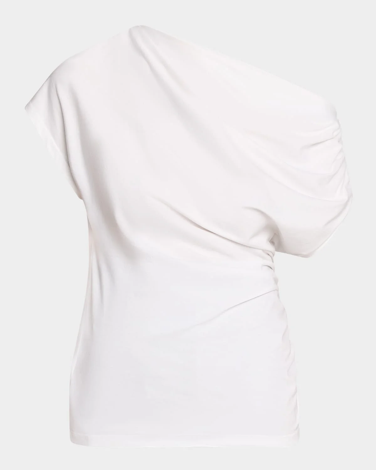 Alice Draped One-Shoulder Tee - 1