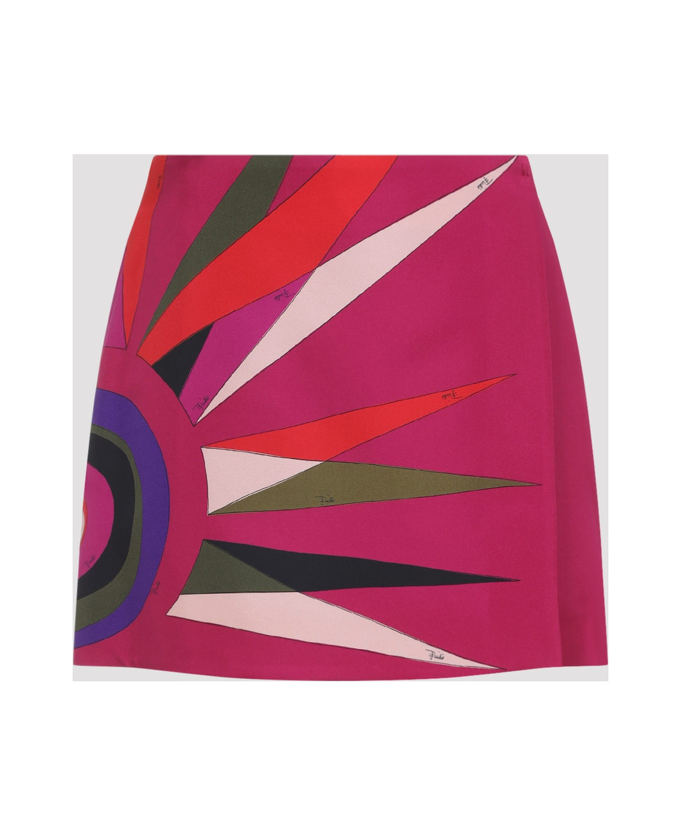 Acetate Mini Skirt - 3