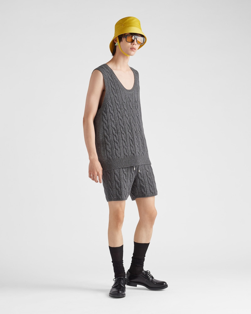 Prada Cashmere shorts outlook