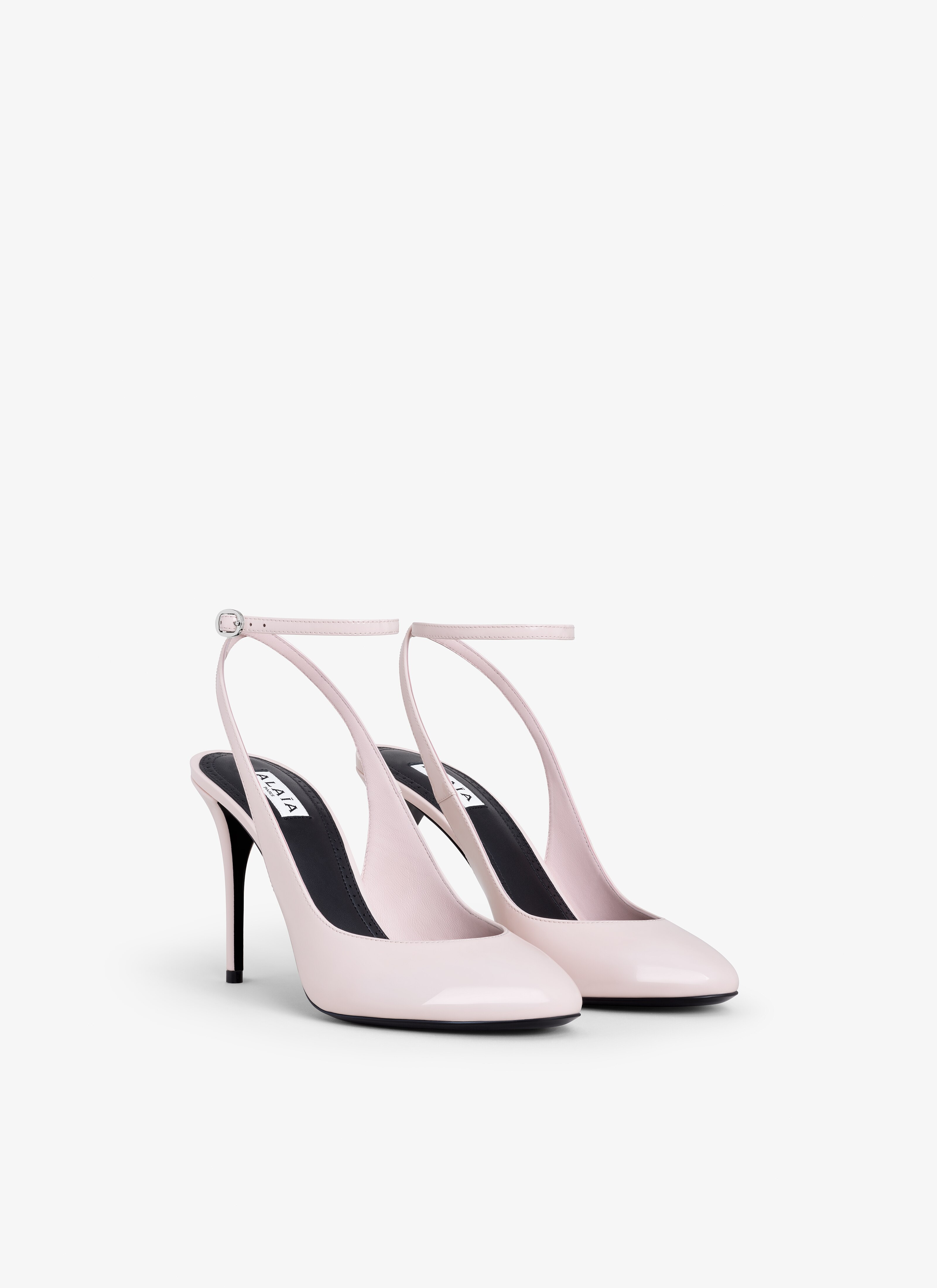 DECOLLETE SLINGBACKS IN PATENT CALFSKIN - 3