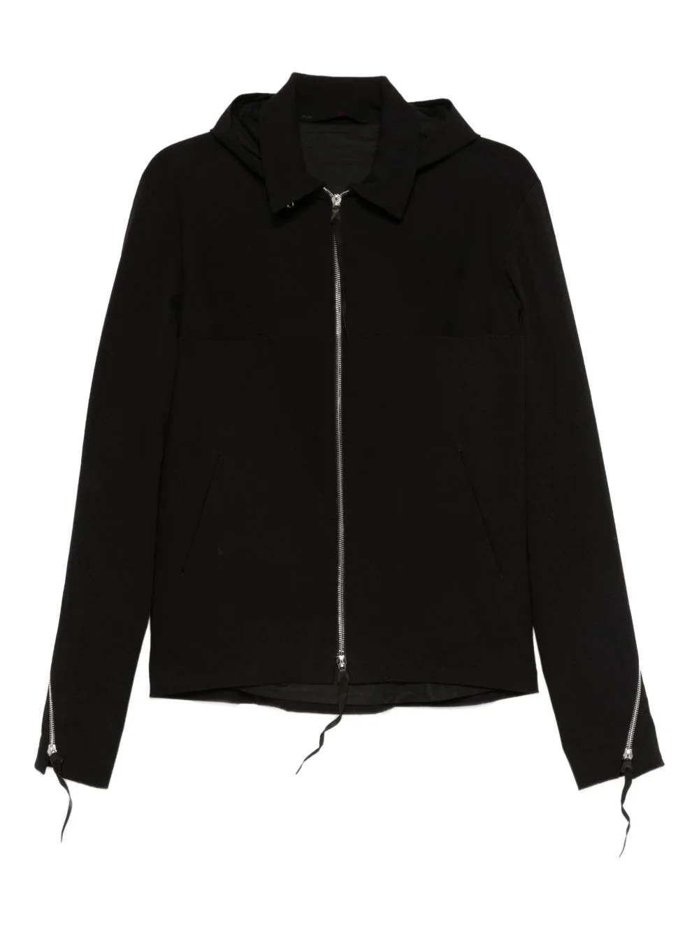 hooded zip jacket - 1