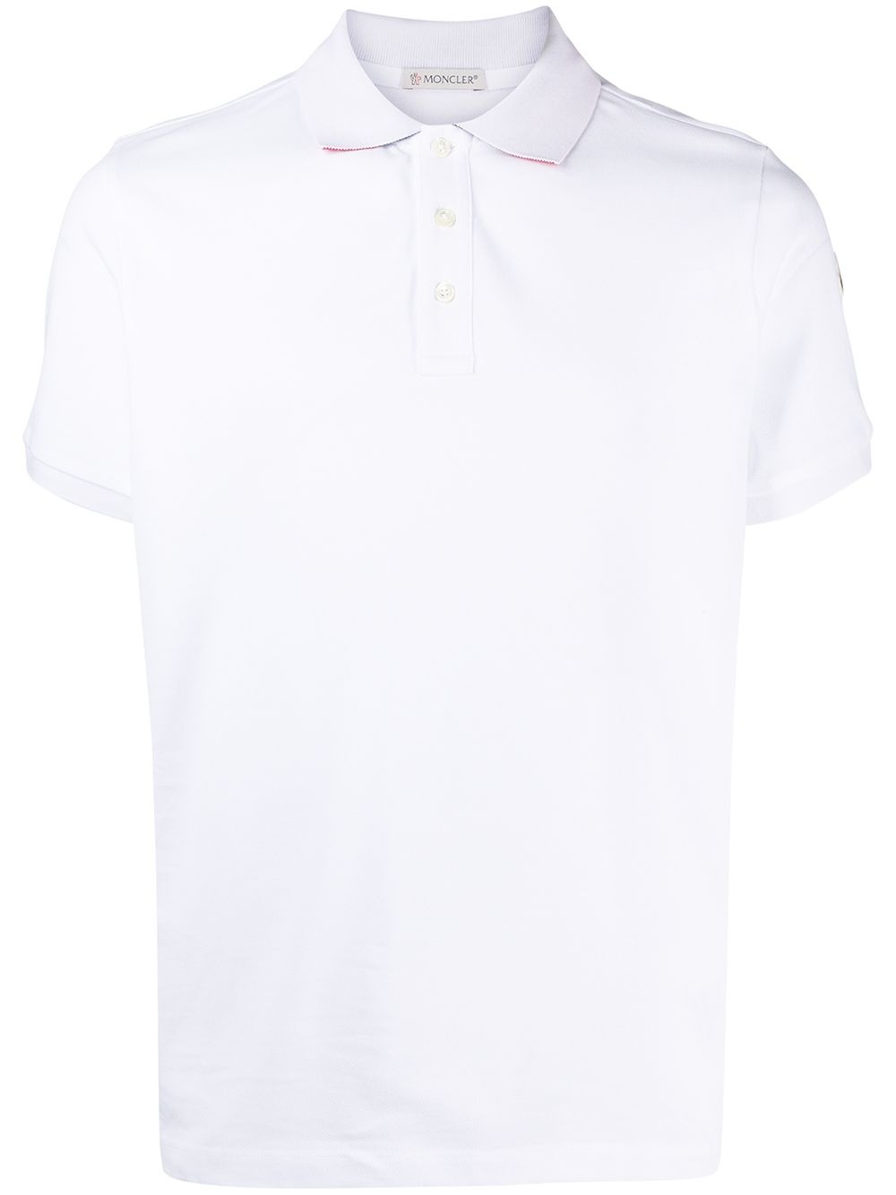 logo-print polo shirt - 1