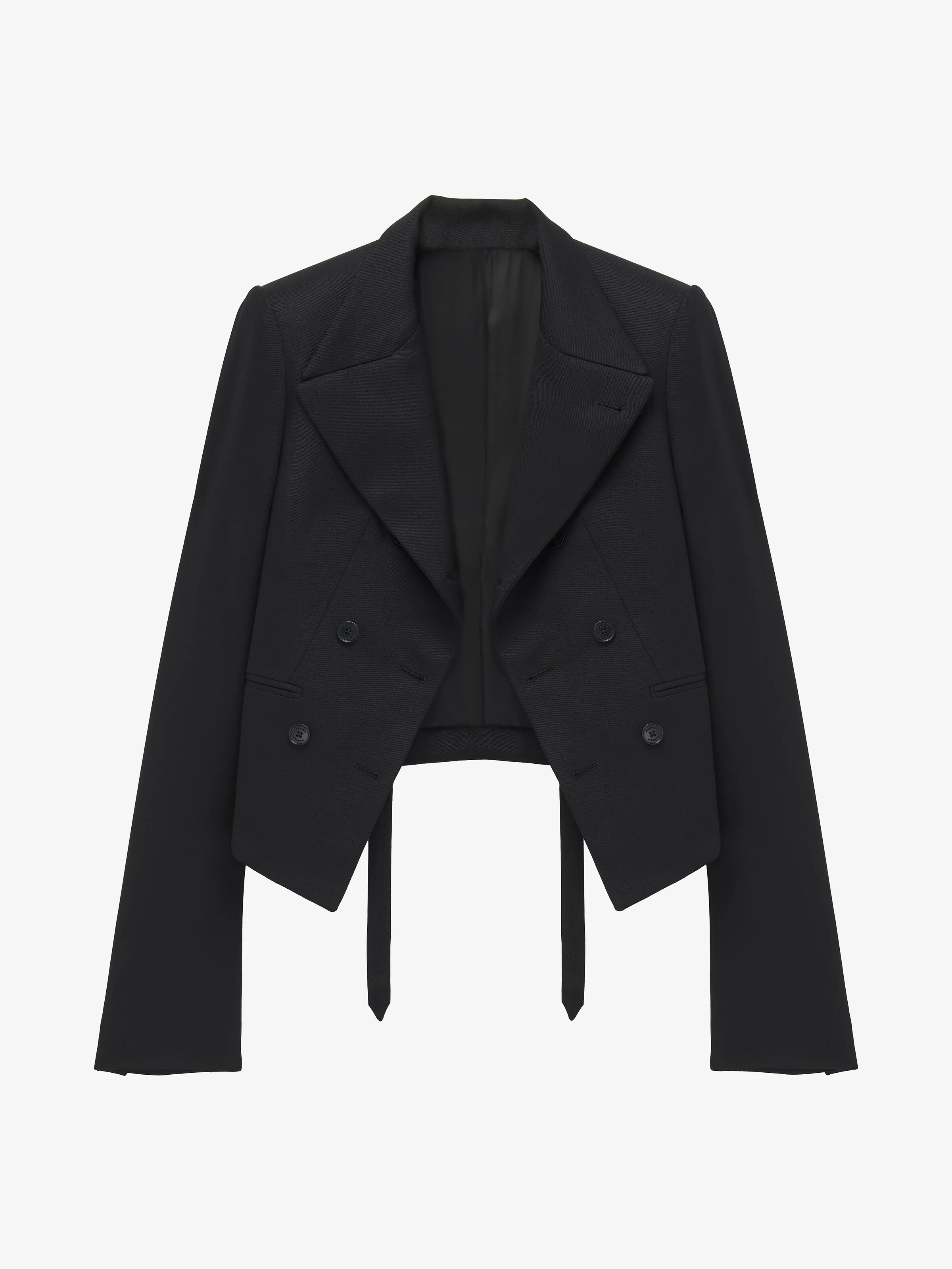 Asymmetric Lapel Jacket - 1