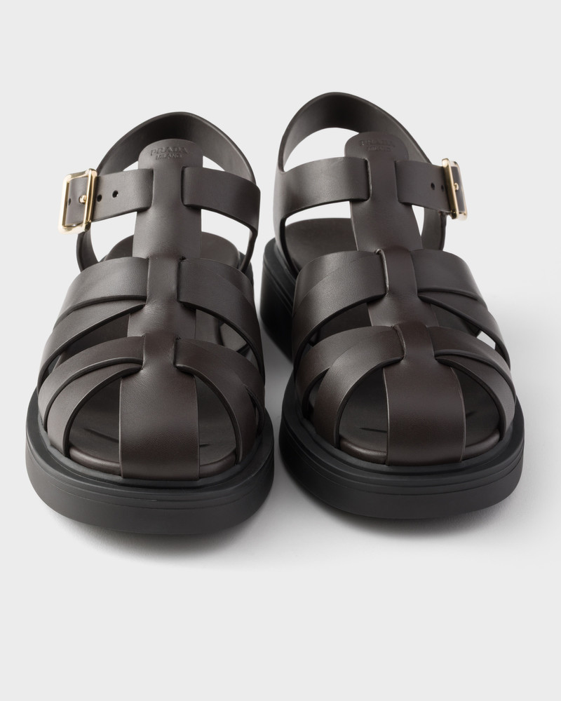 Leather fisherman's sandals 6