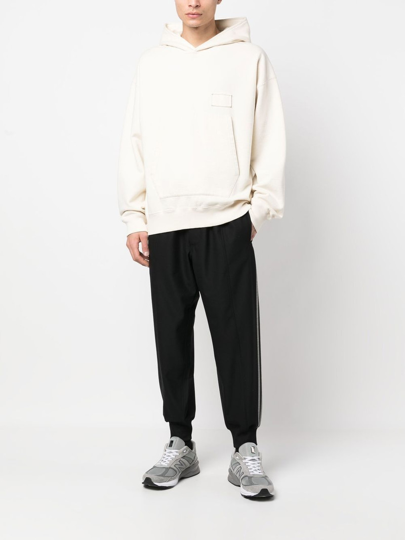 Y-3 drawstring tapered track pants outlook