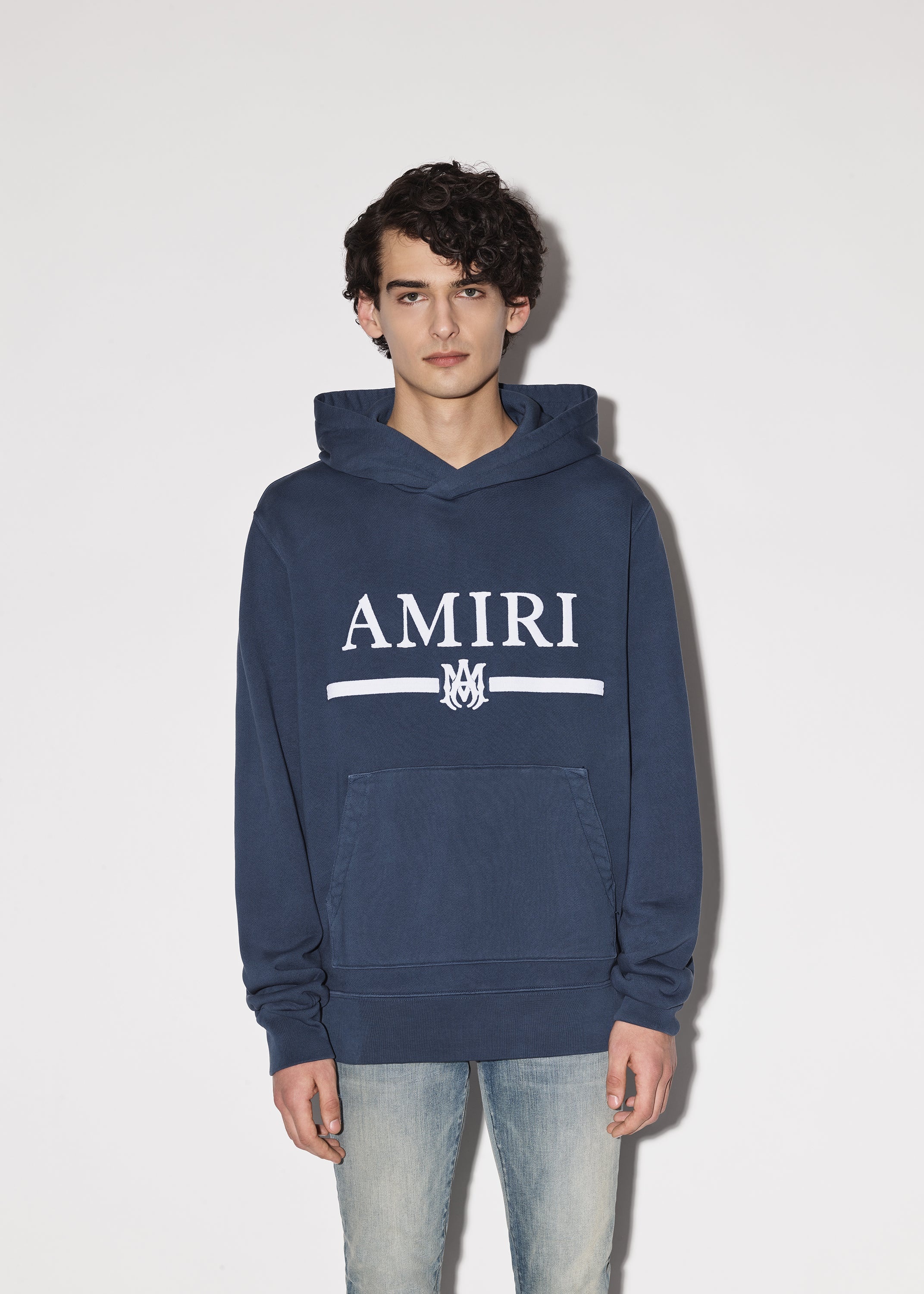 AMIRI M.A. BAR EMBROIDERY HOODIE - 2