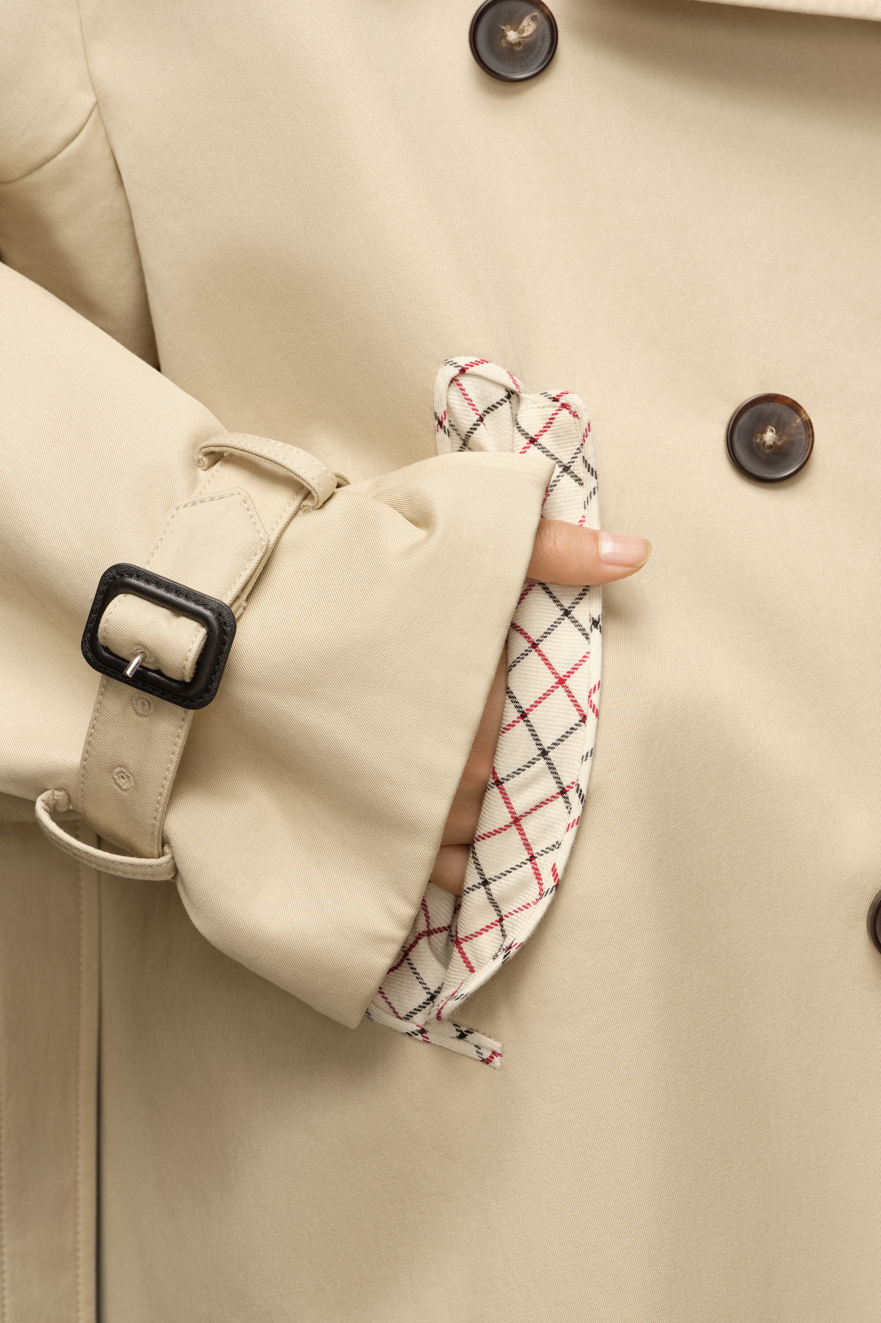 Cotton Trench Coat - 6